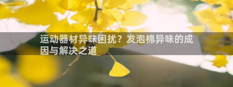 意昂3开户：运动器材异味困扰？发泡棉异味的成
因与解