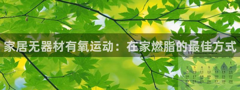 意昂3神州：家居无器材有氧运动：在家燃脂的最佳方式